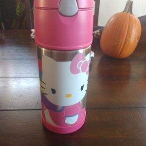 Hello Kitty water bottle.